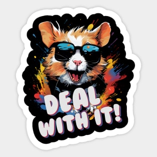 Deal with it! Sticker